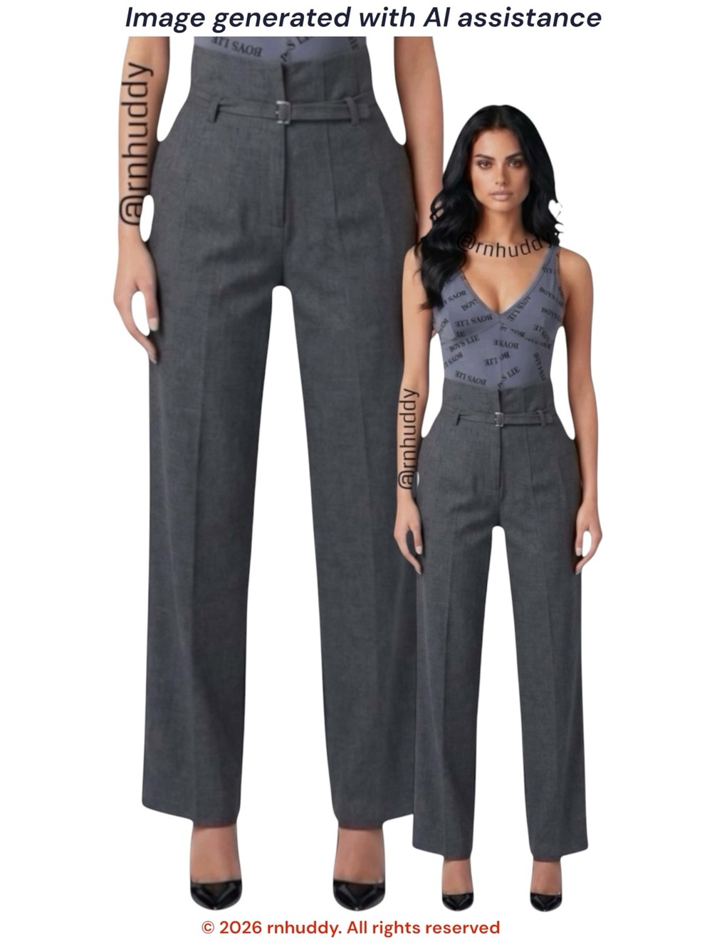 NWT Delphine The Label size 2 grey Convergence corset pants